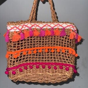 Beach fringe bag